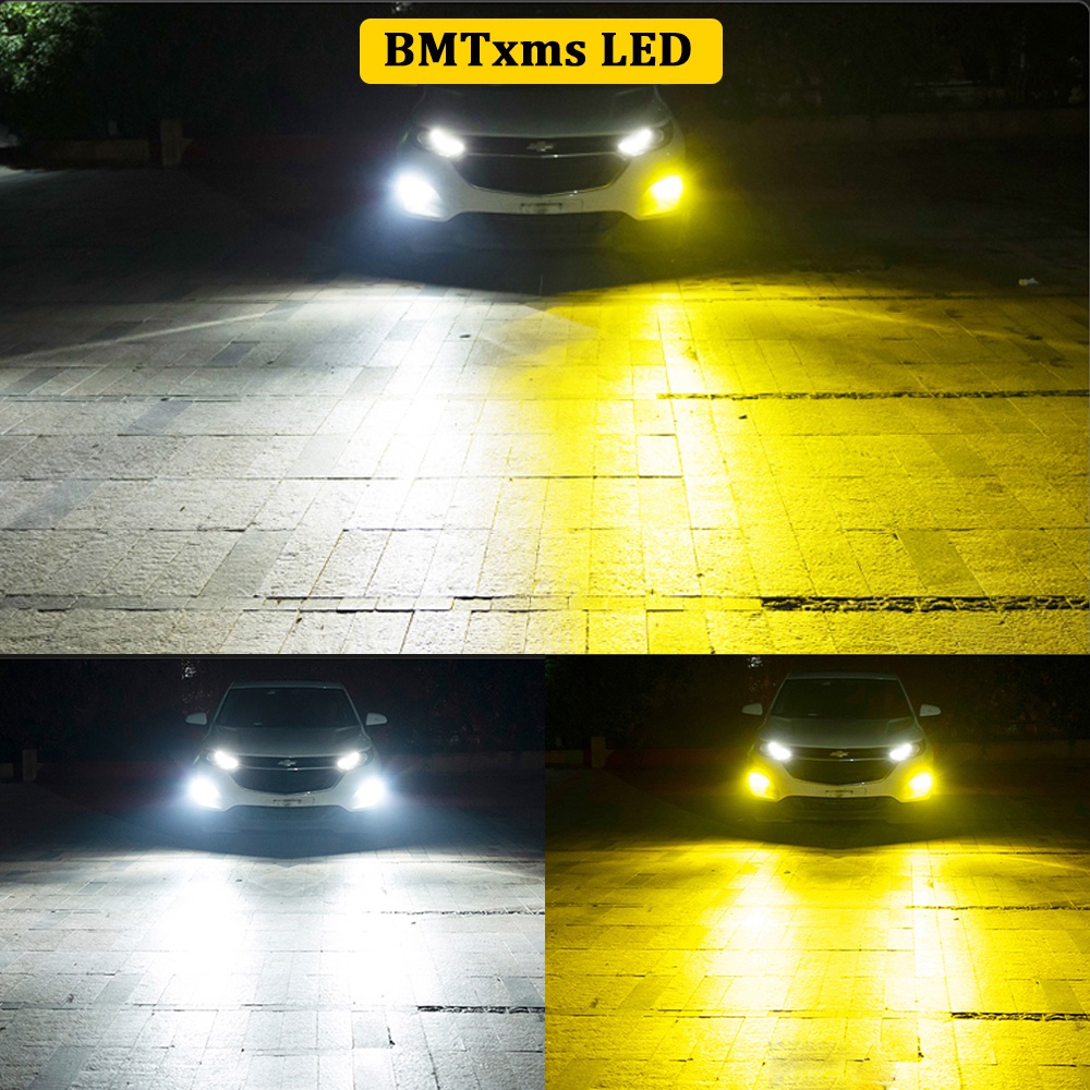 2pcs Lampu Kabut Depan Mobil CANBUS H8 Led H7 H11 9005 HB3 9006 HB4 Warna Kuning Putih Untuk Toyota Skoda Ford