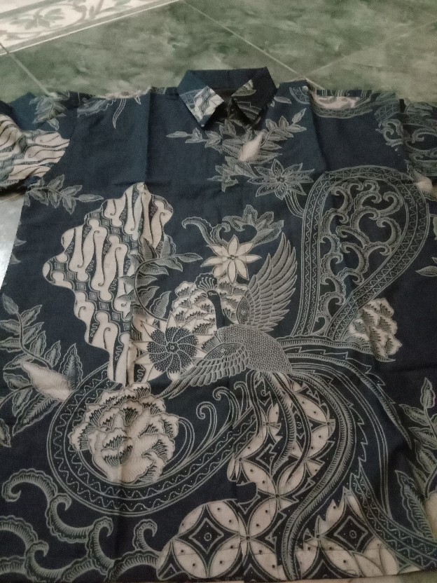 Kemeja Batik Pria Bahan Katun Premium Reguler Fit Prabu E013