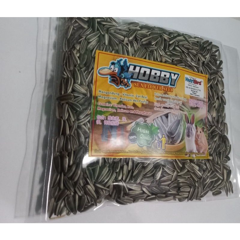 SUN FLOWER SEED/KWACI (PAKAN KELINCI &amp; HAMSTER)