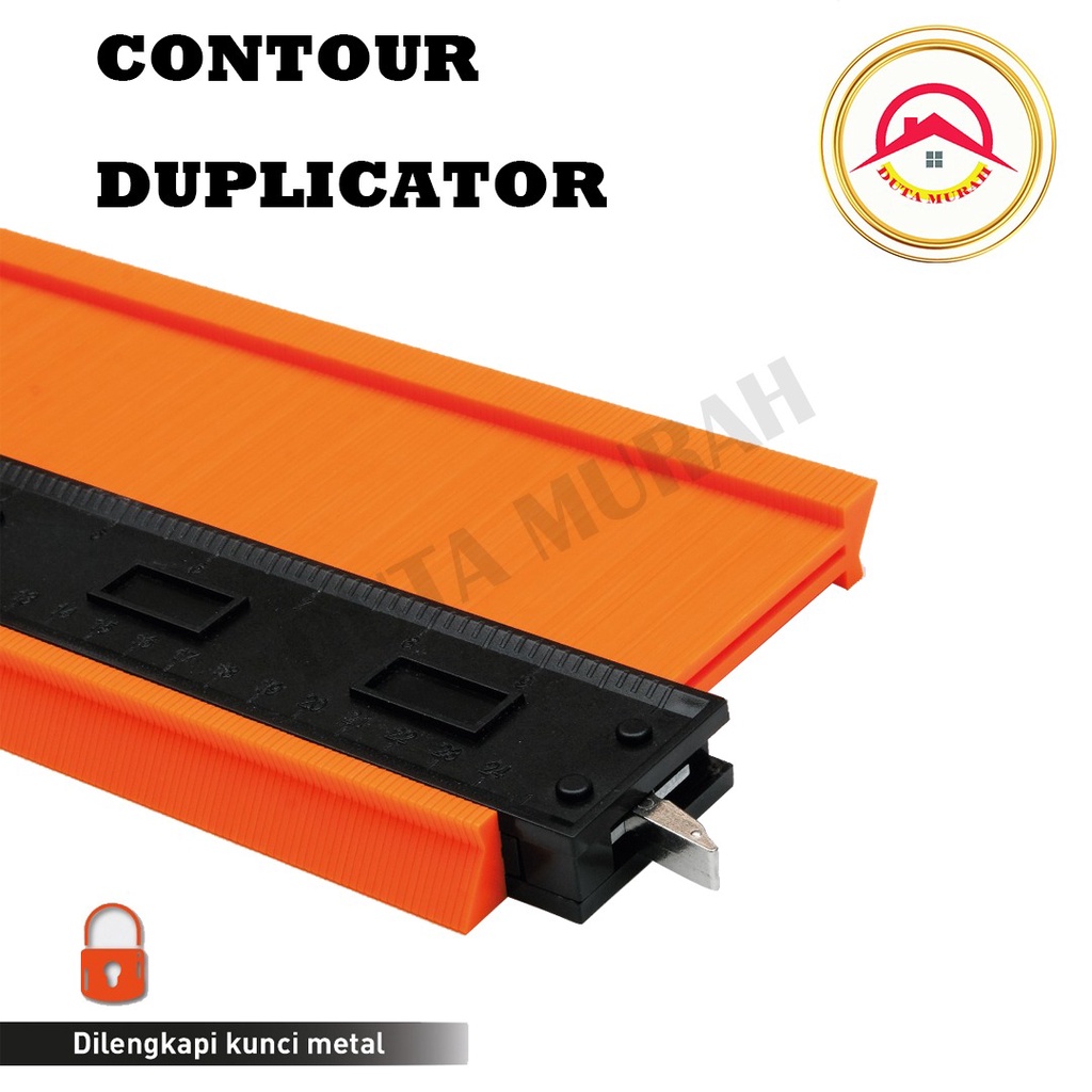 Profile Copy Gauge - Duplicator Tool - Alat Copy Jiplak Contour - Gauge