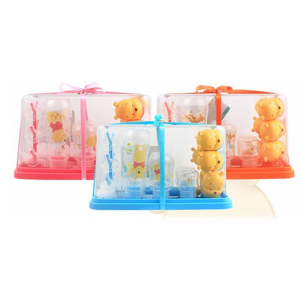 Botol Susu Set Gift Set Isi 6 Disney Pooh - Botol Bayi Set