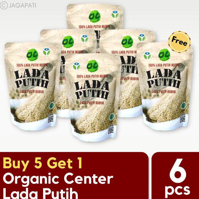 

Buy 5 Get 1 - Organic Center - Bubuk Lada Putih 50gr