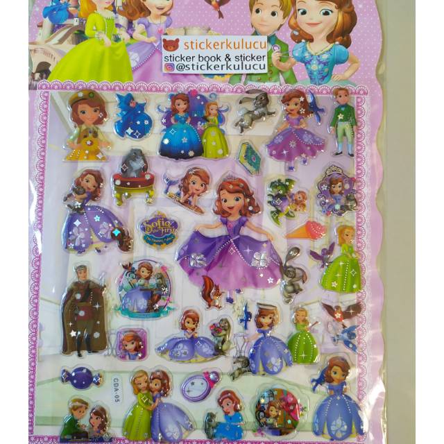 

Stiker timbul SOFIA 21x31cm