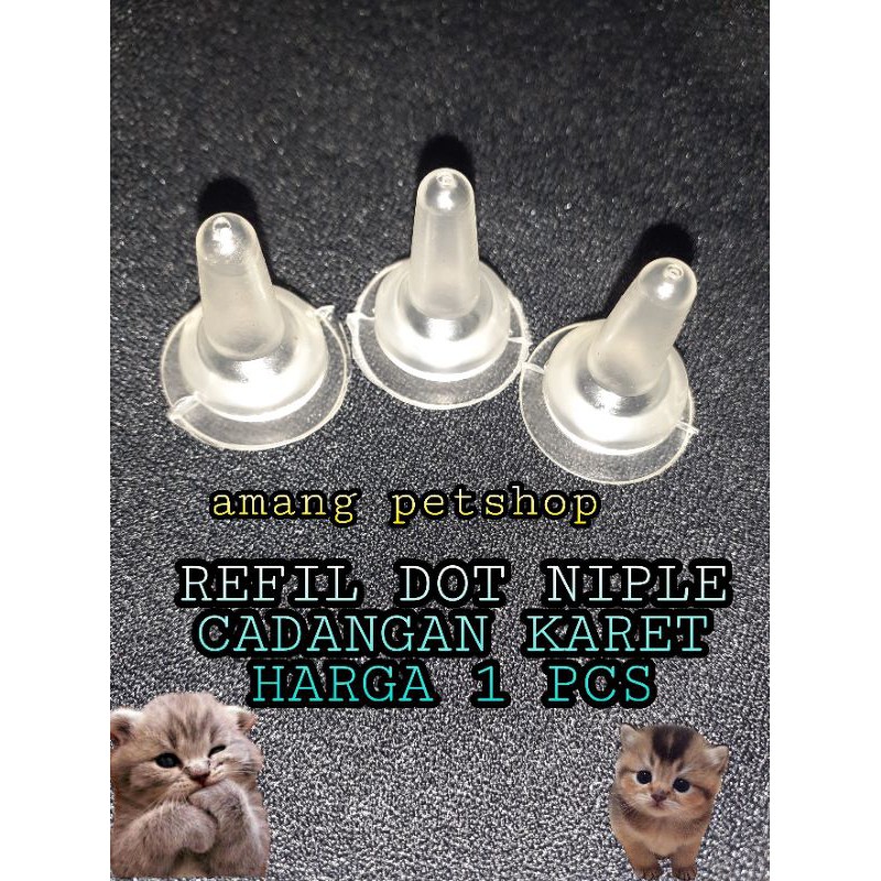 refil dot kucing cadangan dot kucing karet dot hewan