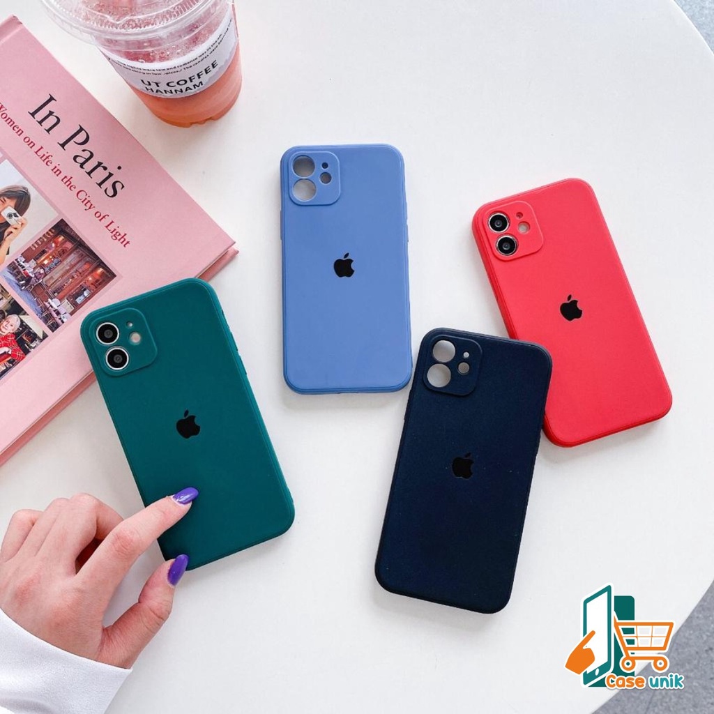 Softcase Original Silikon Pelindung Kamera i phoneee X Xr Xs Max 11 Cs3130