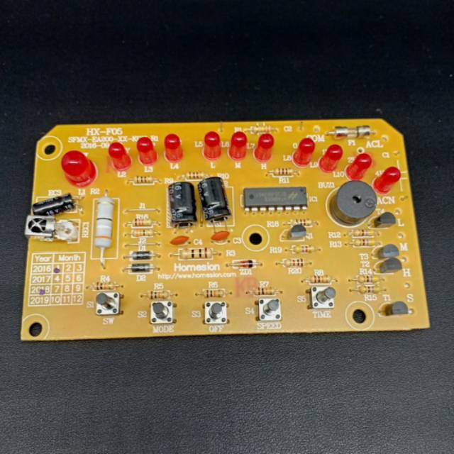 Modul PCB Kipas Angin Miyako TJR101  KAW1989 ORIGINAL