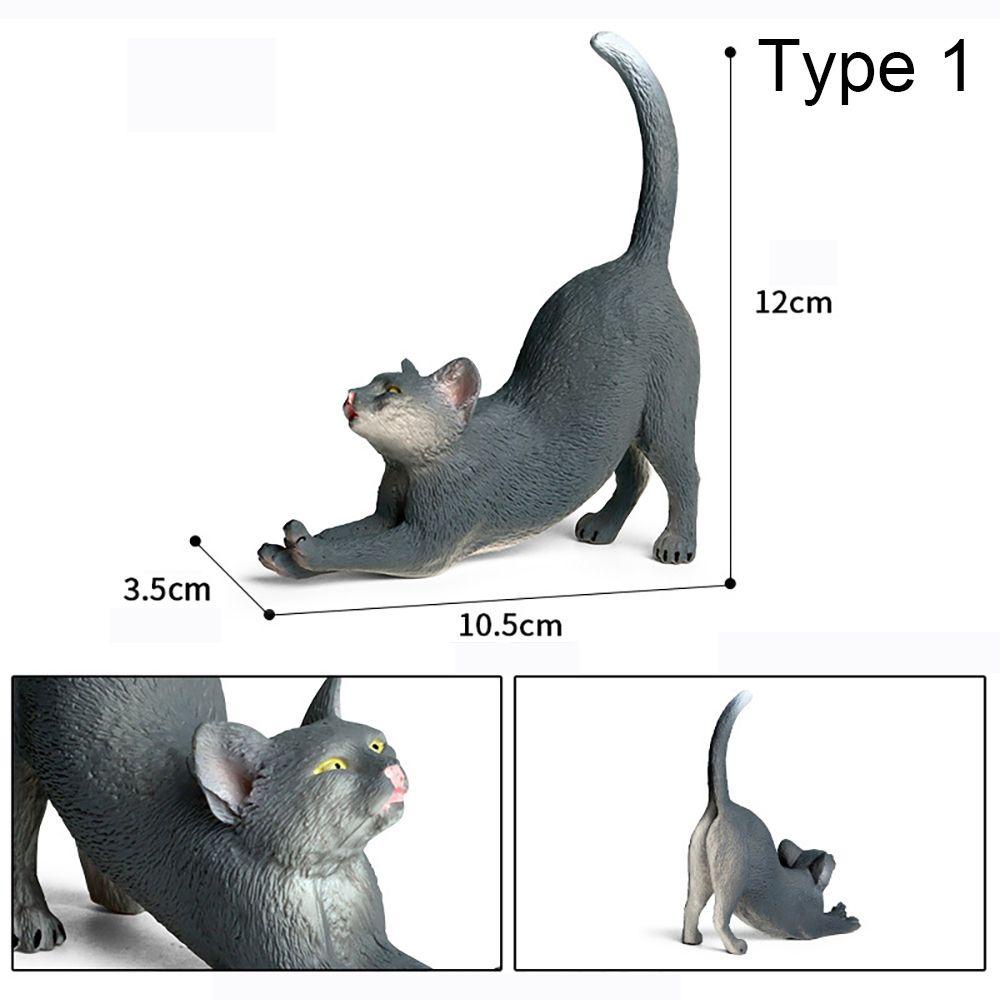 Mainan Edukasi Sains / Alam Model Kucing Pertanian Untuk Anak