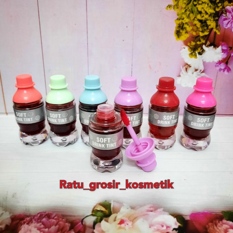 ECER!!! LIPTINT SOFT DRINK TINT/LIPTINT GALON NO.7041/LIP TINT SOFT DRINK NO.7057