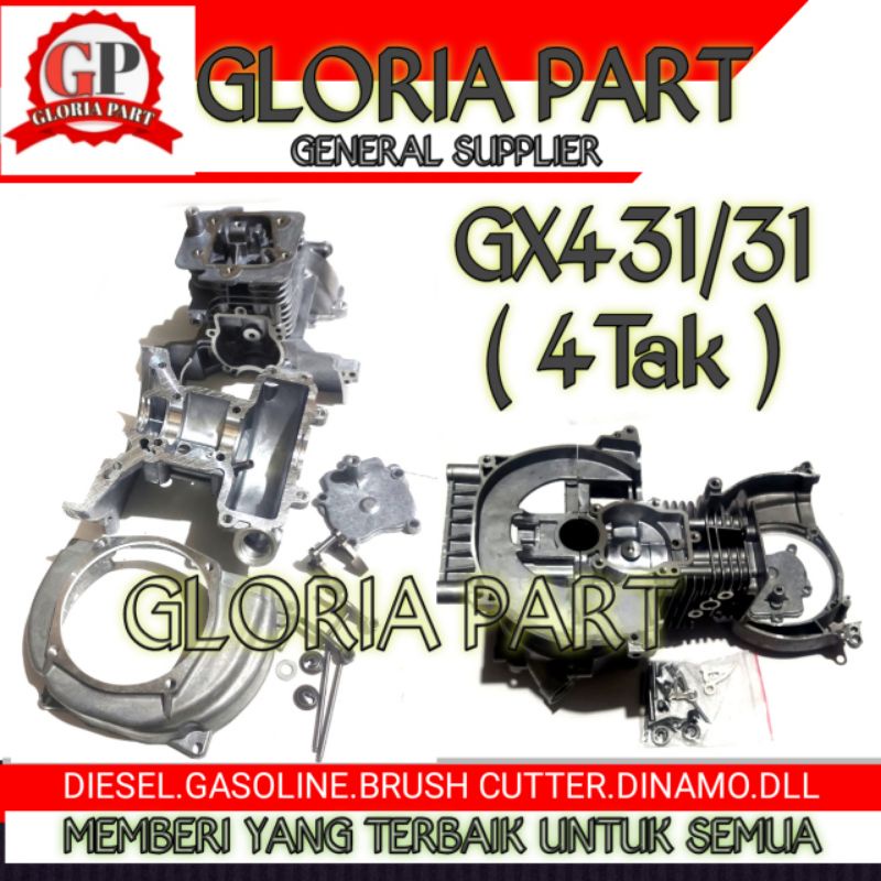 Block mesin rumput 4Tak GX31