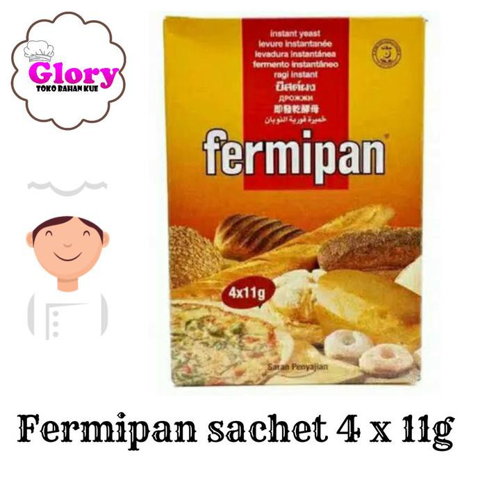 

fermipan sachet ragi instant 4 x 11 gr TERBAIK Kode 720