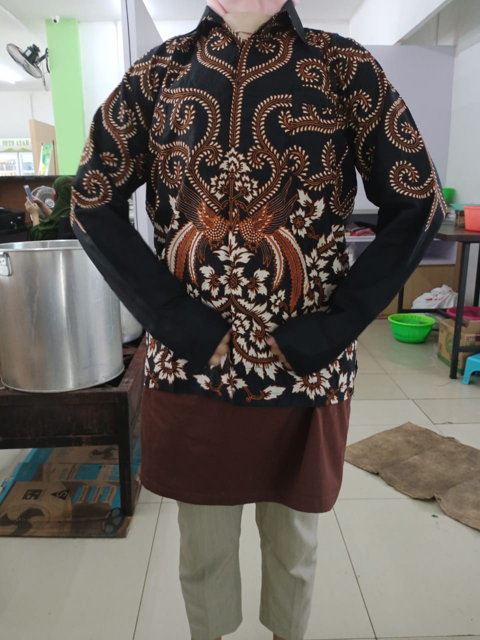 Maura Couple - Sania Ruffle Batik Couple Ori Ndoro Jowi Garansi Termurah  Batik Couple Syahrini