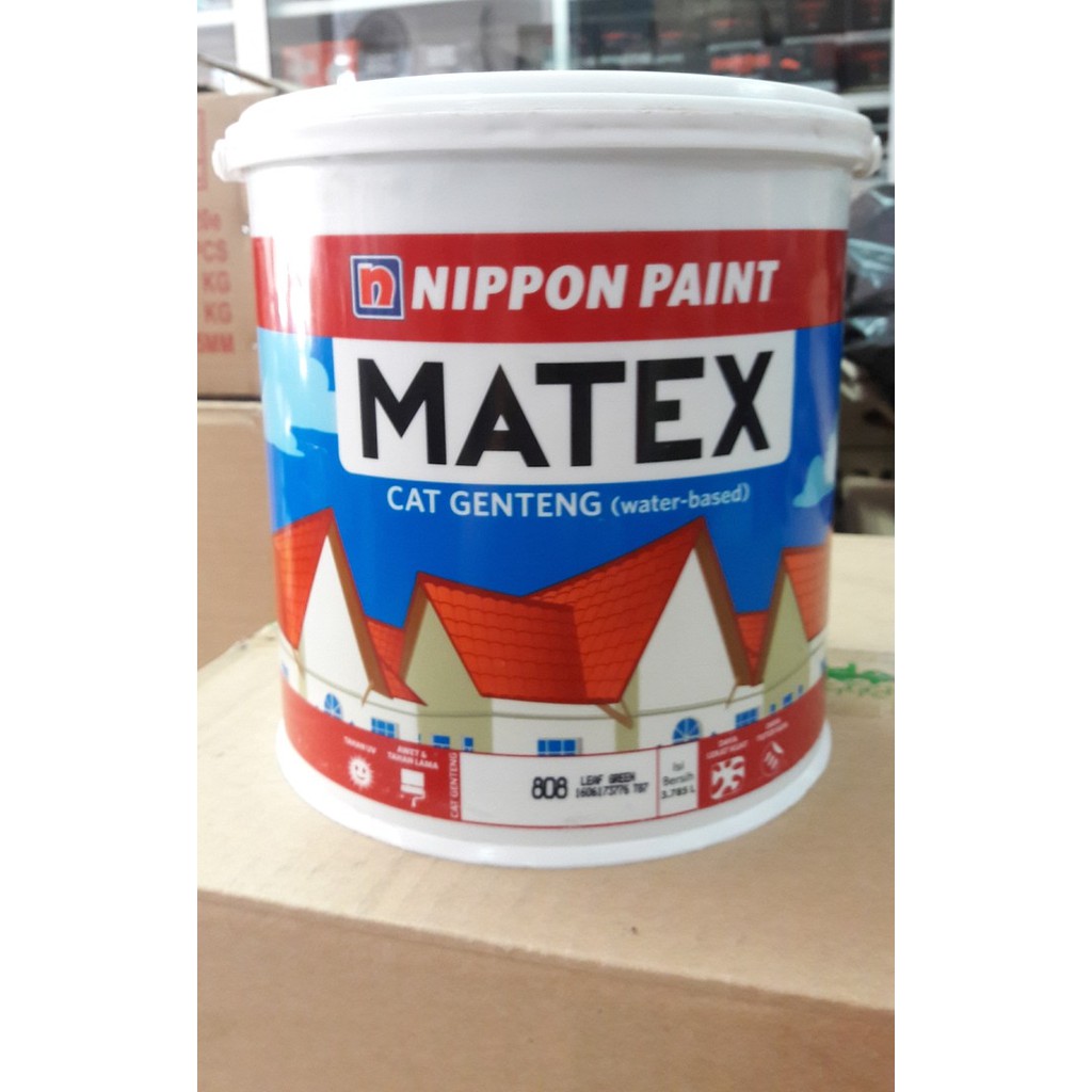 CAT GENTENG MATEX 4 KG / NIPPON MATEX / MATEK