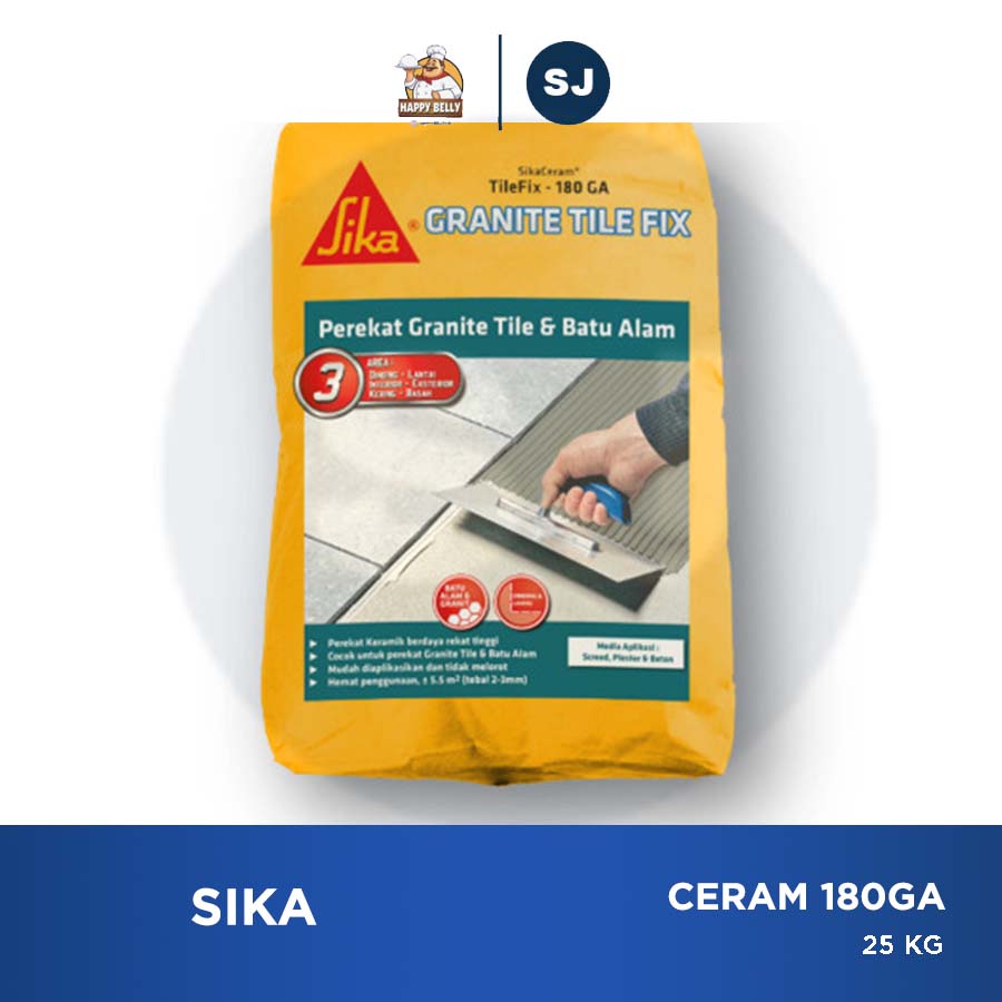 SIKA CERAM 180 GA Medan – Semen Instan untuk perekat Granite Tile
