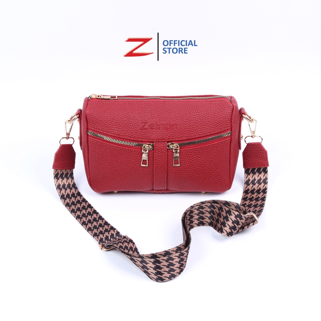 Zeintin - Tas Selempang Wanita Tas Pesta Wanita Slempang Simple Kasual kerja Material Sintetis Premium Zeintin ZR