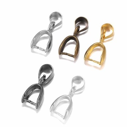 Konektor Liontin Jepit Harga/10-100Pc