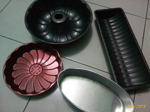 Bundt Teflon Loyang Cake Teflon Loyang Tulban Teflon