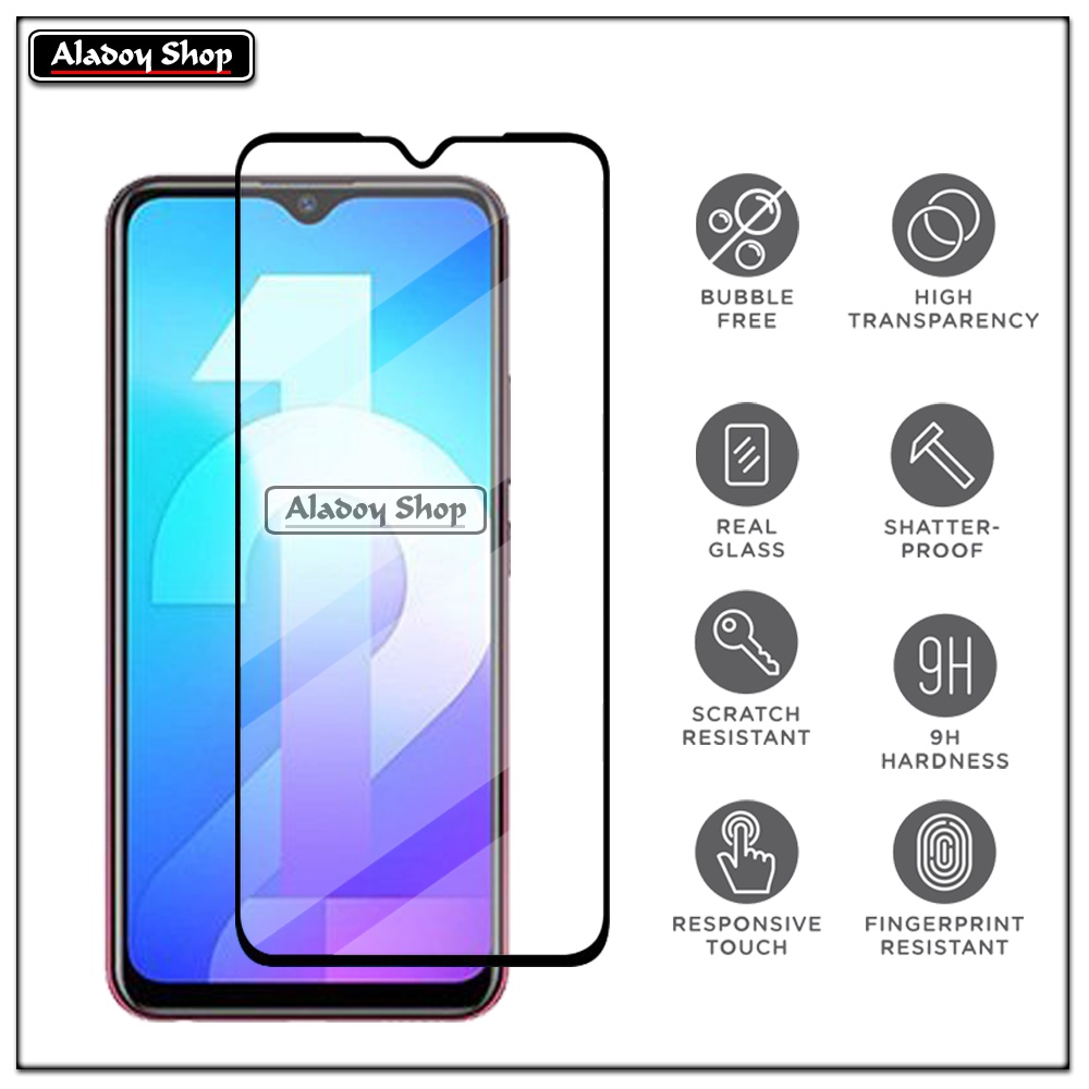 PAKET Tempered Glass Layar VIVO Y20 , Y20i , Y12 , Y15 , Y17 Free Tempered Glass Camera Lens