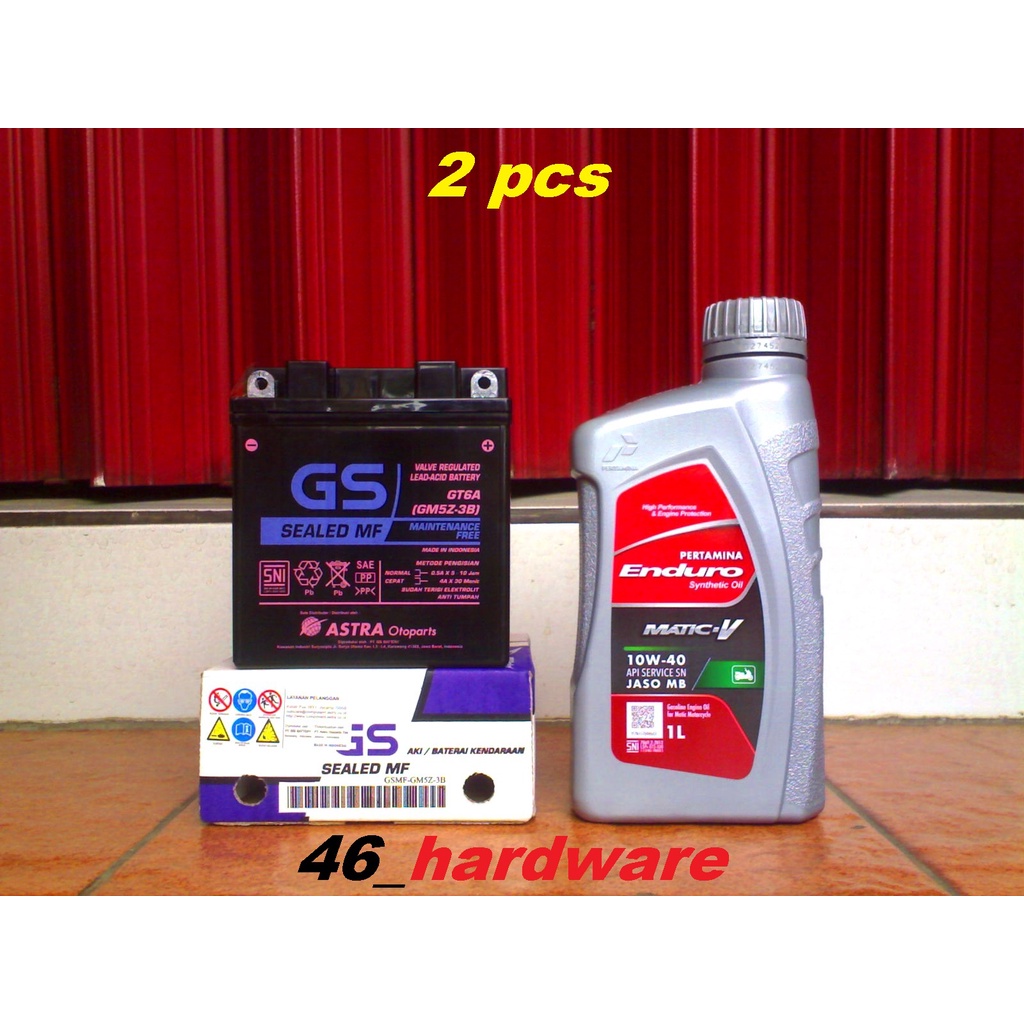 AKI GS SEALED MF GM5Z-3B GT6A ENDURO MATIC V GRAND JUPITER MIO VESPA - 46_hardware
