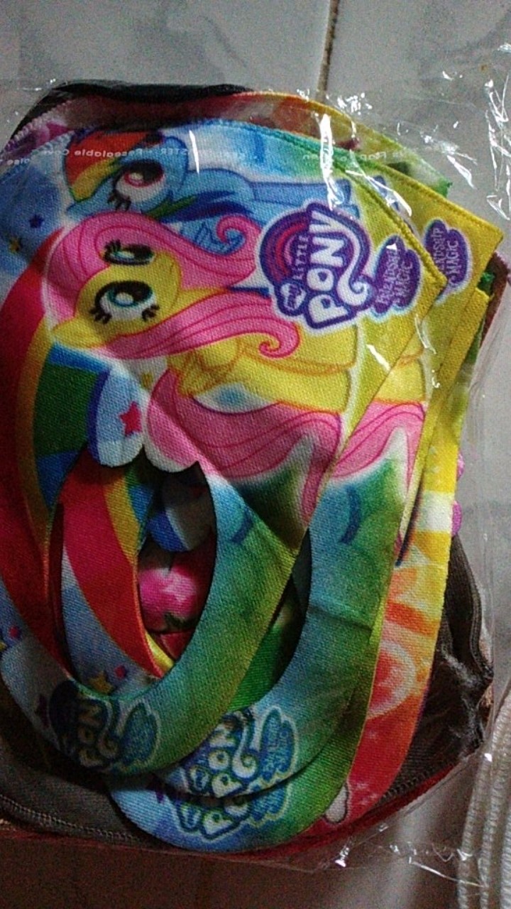 Masker Scuba Anak Printing Gramasi 280/300 Super Tebal Isi 6 Pcs