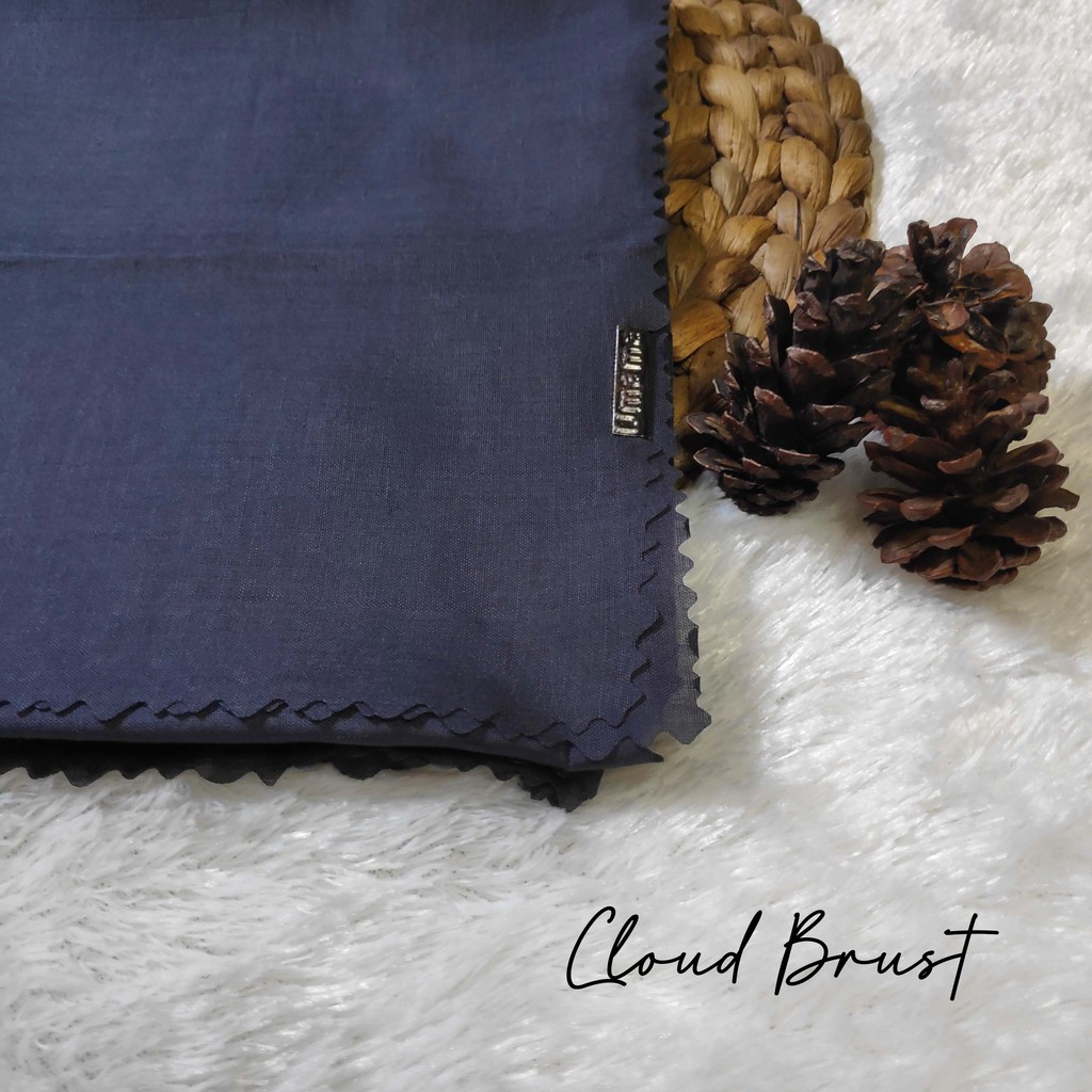 HIJAB SEGI EMPAT VOAL UMAMA LC, JILBAB LASERCUT, VOAL UMAMA, SEGI EMPAT VOAL-Cloud Brust