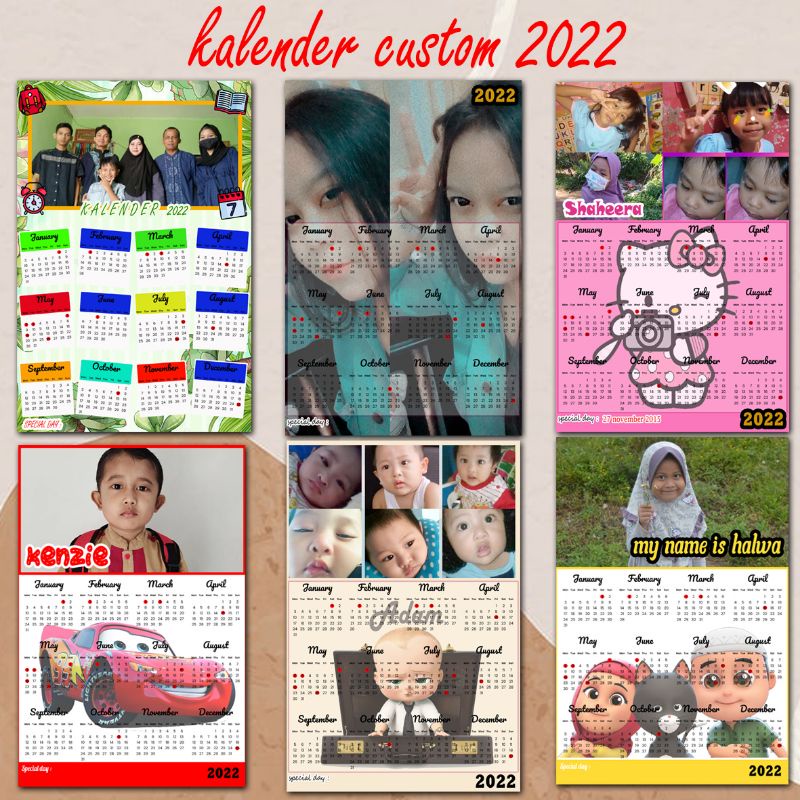 

kalender custom 2022