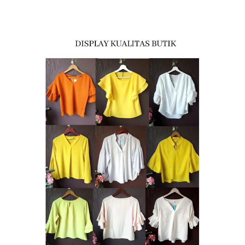 Nota Bon Atasan Baju Korea 15RB-50RB