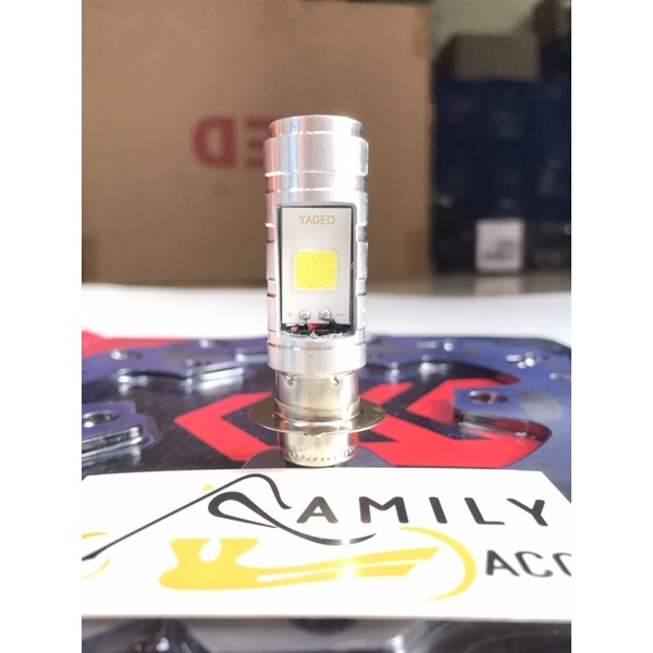 Lampu depan led motor h6 2 sisi acdc mio beat supra vario revo blade jupiter dll harga 1pcs