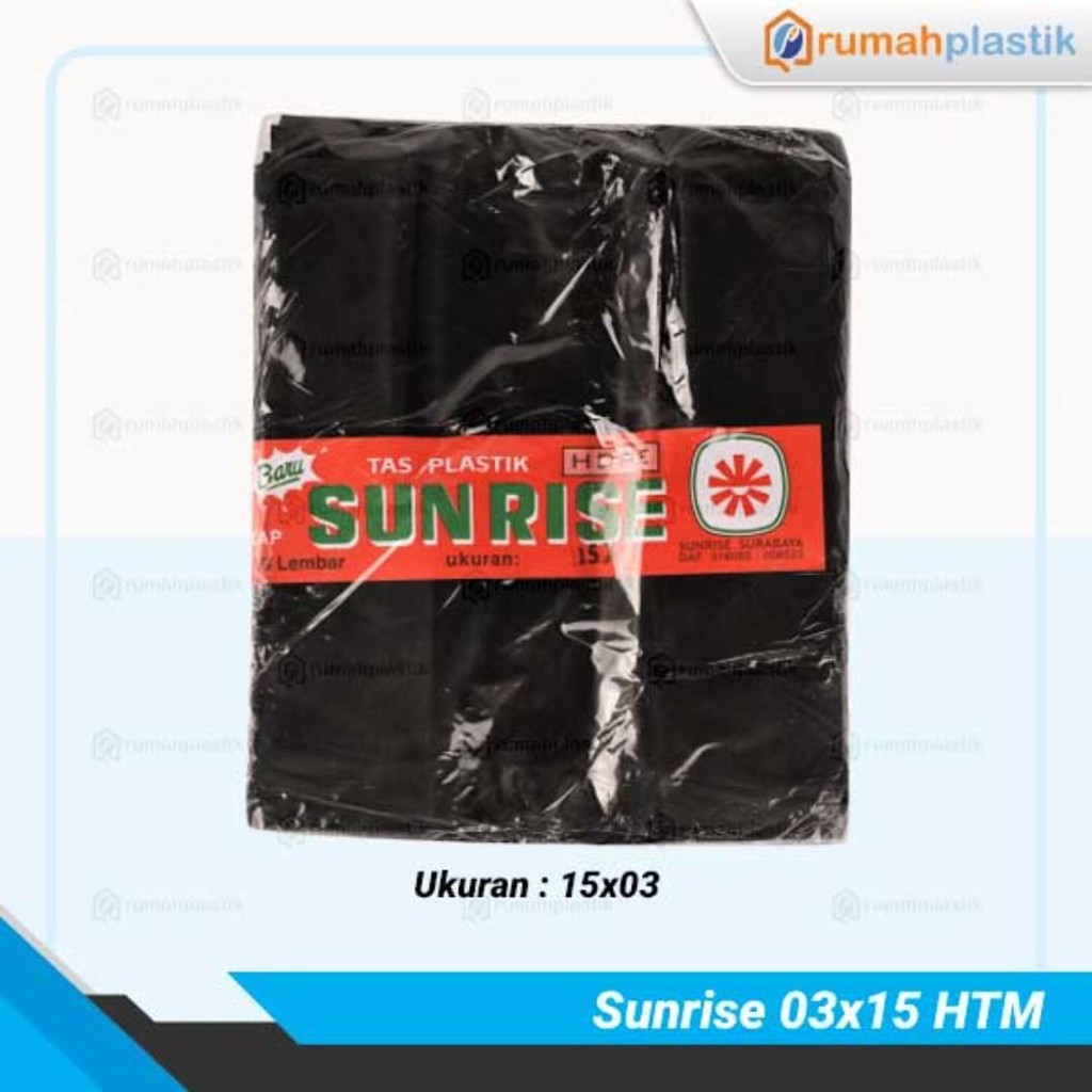kresek hitam/kresek kecil/kresek sunrise