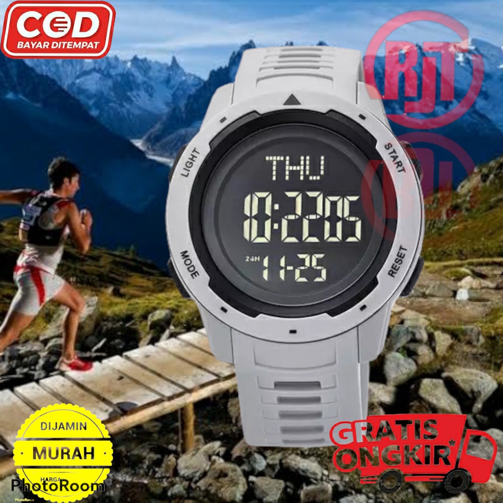 BISA COD - JAM TANGAN DIGITAL SPORT OUTDOOR WATER RESIST SHOCK RESIST TERBAIK NEW ERA PREMIUM WATCHES