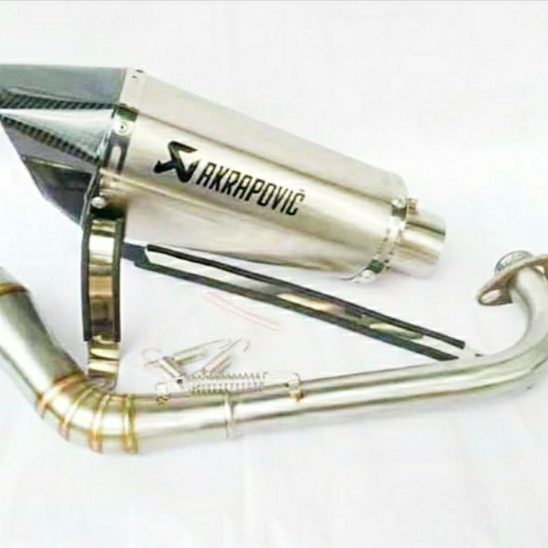 KNALPOT AKRAPOVIC NMAX PCX LEXI AEROX VARIO150 VARIO125