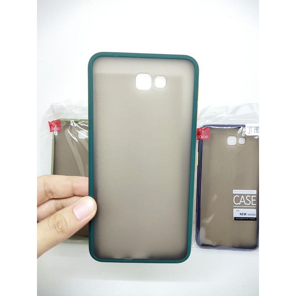 Bumper AERO CASE Samsung J7 Prime G610F 5.5 inch Hardcase My Choice List Warna Matte