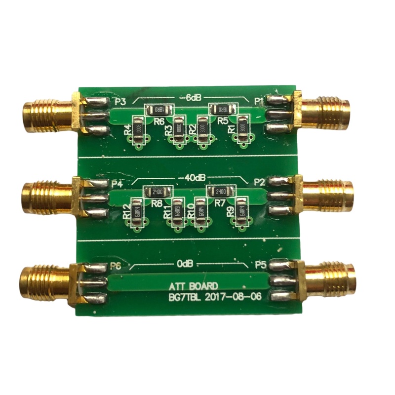 Modul Attenuator btsg 0dB 6dB 40dB Untuk DC 600MHz 50ohm Untuk Alat Kalibrasi Scanner Seri NWT