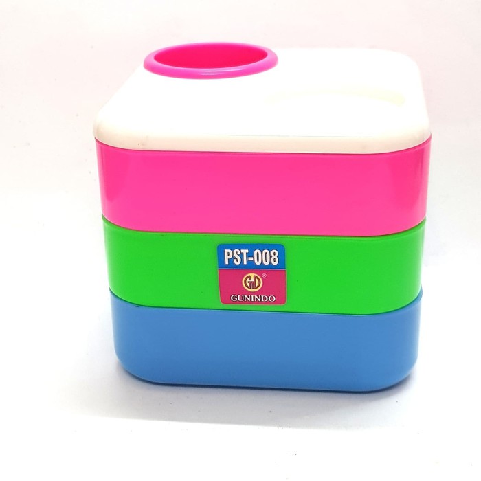 

TEMPAT PULPEN ALAT TULIS MEJA + LACI STATIONERY STAND PST 008 PEN STAND MEJA