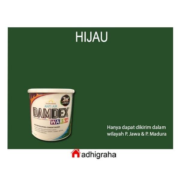 Damdex Warna Hijau (Cat Anti Bocor/ Waterproof)