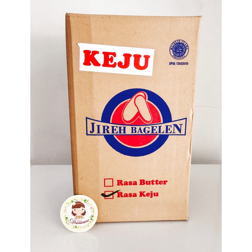 kartonan bagelen keju jireh ( ds bgr )