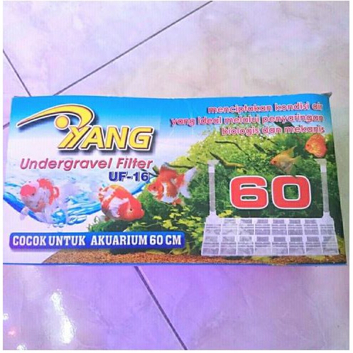 Undergravel Filter Aquarium/Aquascape 60cm