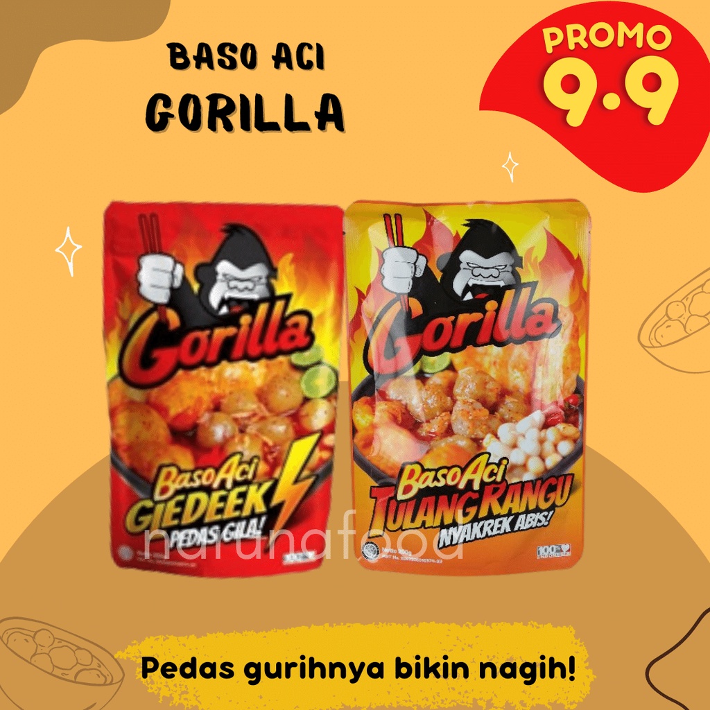 Jual Baso Aci Bakso Aci Gorilla Gledek Baso Aci Tulang Rangu Baso