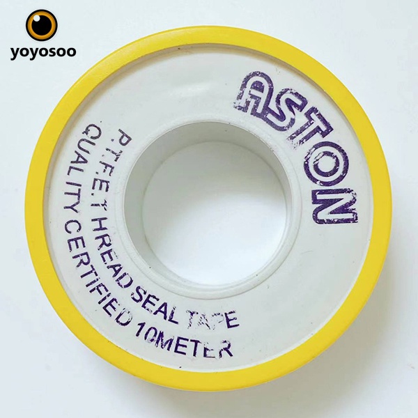 SEAL TAPE 12 x 0,075 MM x 10 METER ISOLASI PUTIH LENTUR UNTUK CEGAH BOCOR / PIPA KRAN-yoyosoo