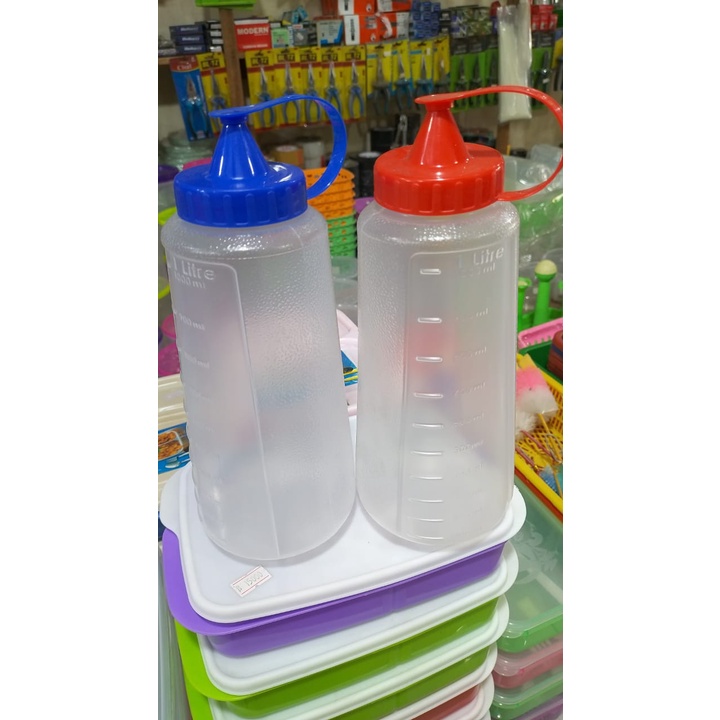 BOTOL SAUS/KECAP 1 LITER