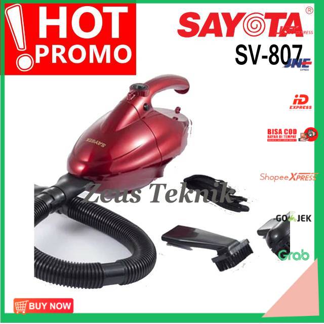 [[[BISA COD]]] SAYOTA Hand  Vaccum Cleaner/Penghisap Debu MINI/Ringan 350Watt SV807