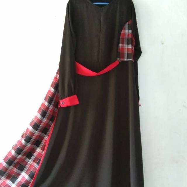 PL Gamis Ayura Hitam Ori by Mouza