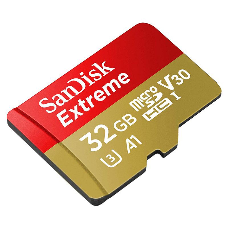 GS8 Sandisk MicroSDXC Extreme A1 V30 UHS-1 100MB/s 32GB - SDSQXAF-032G-GN6MN