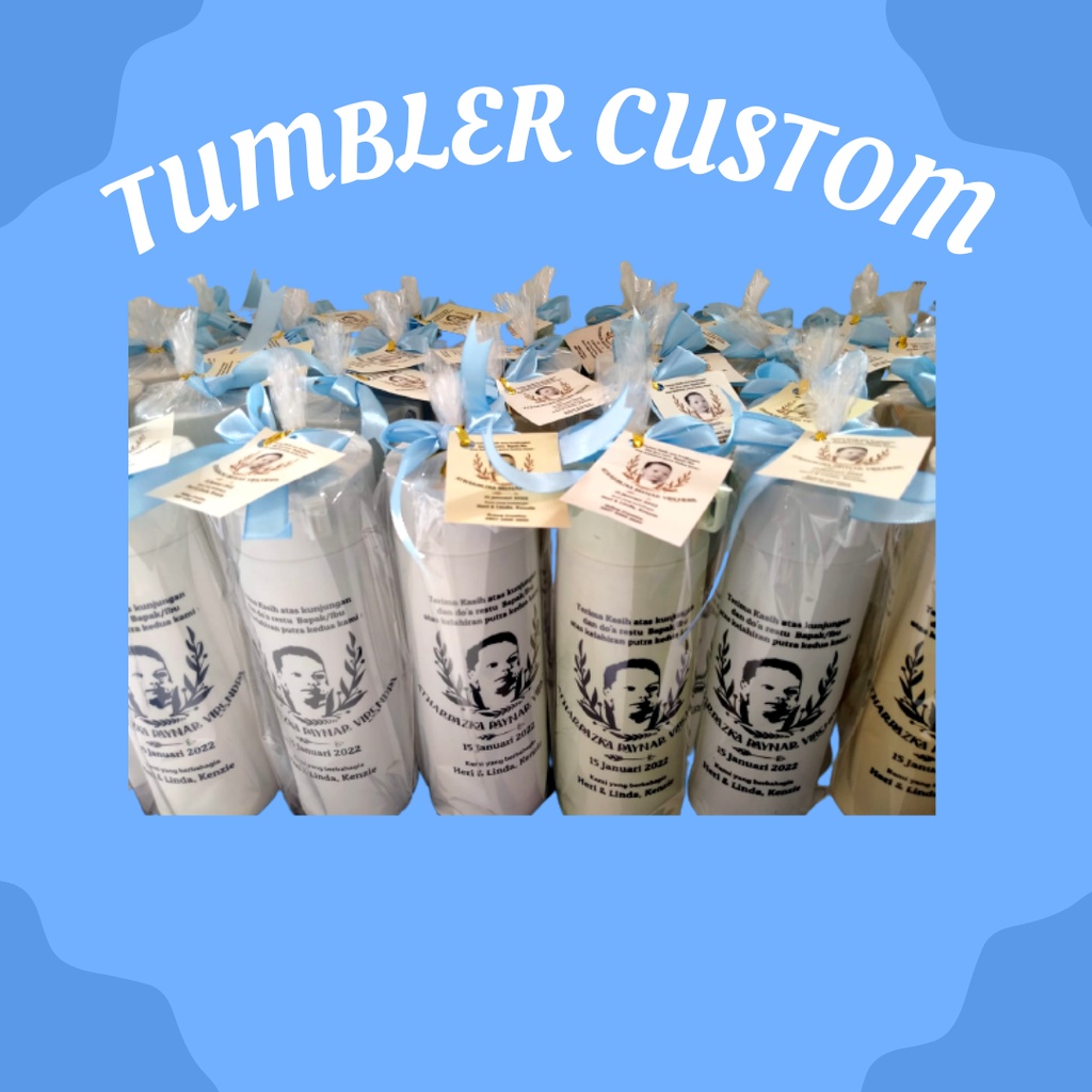 Tumbler Custom,Botol Air,Botol Sablon,Souvenir Pernikahan