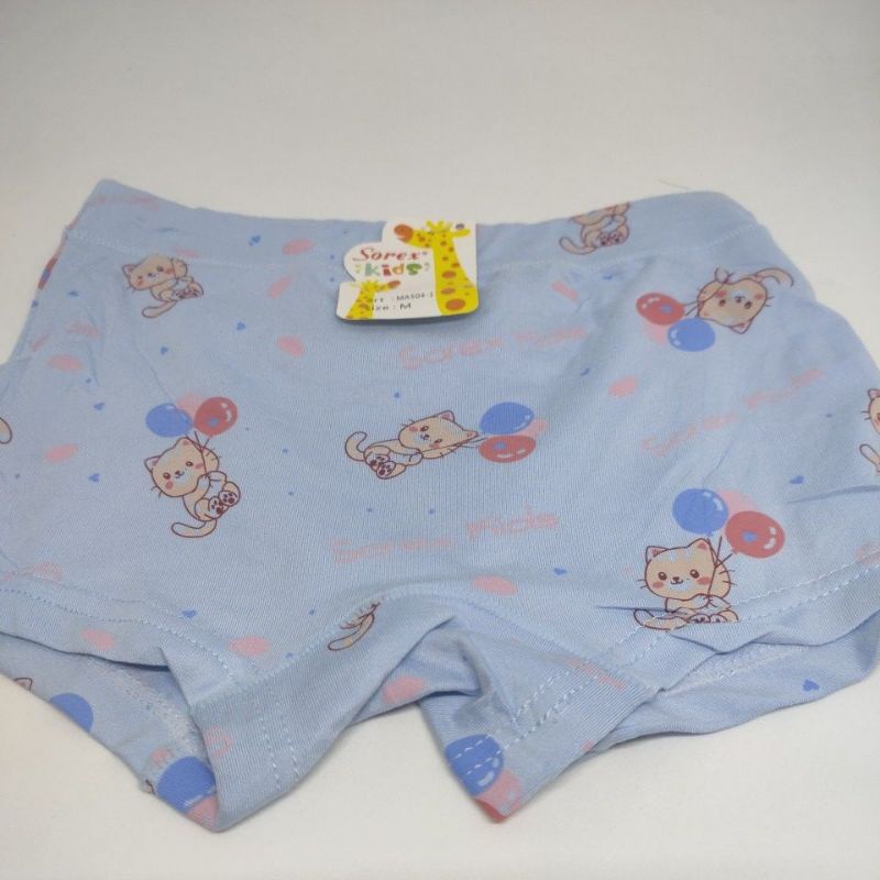 Sorex kids girl MA 504-1 (pretty flowers) harga perbiji celana dalam anak perempuan M,L,XL