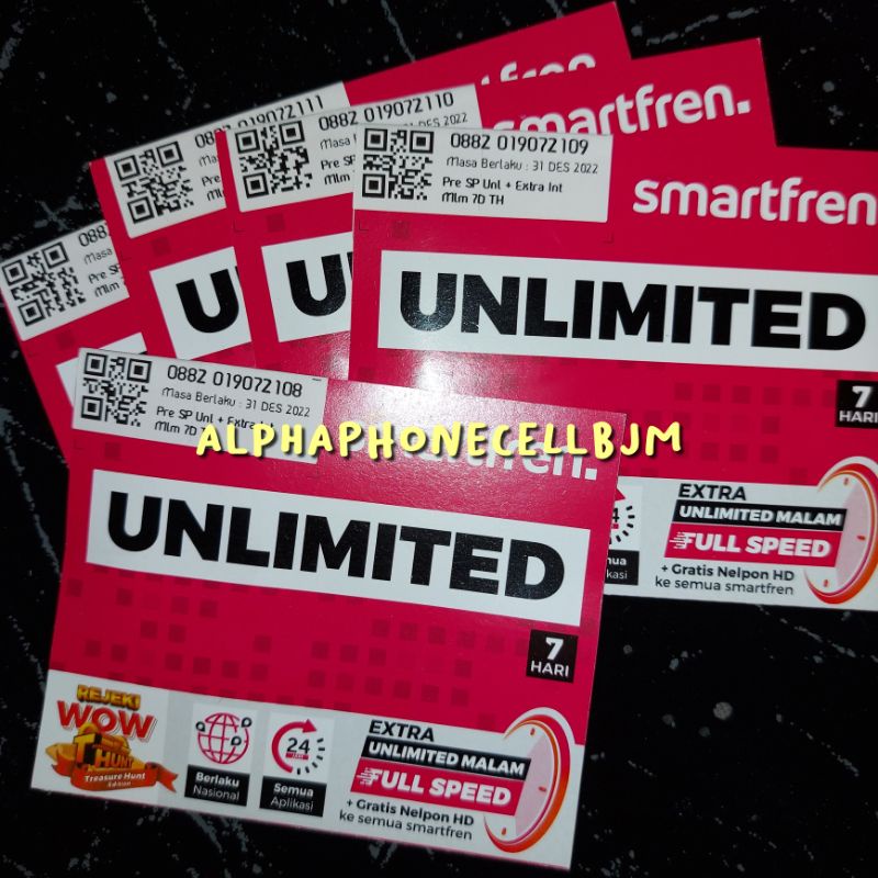 KARTU SMARTFREN UNLIMITED 7HARI