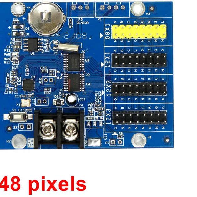 ► Controller Huidu HD-W03 W03 Wifi Panel Modul LED P10 P4.75 P7.62 Running Text HD-W00 W00 HD-W60 W6