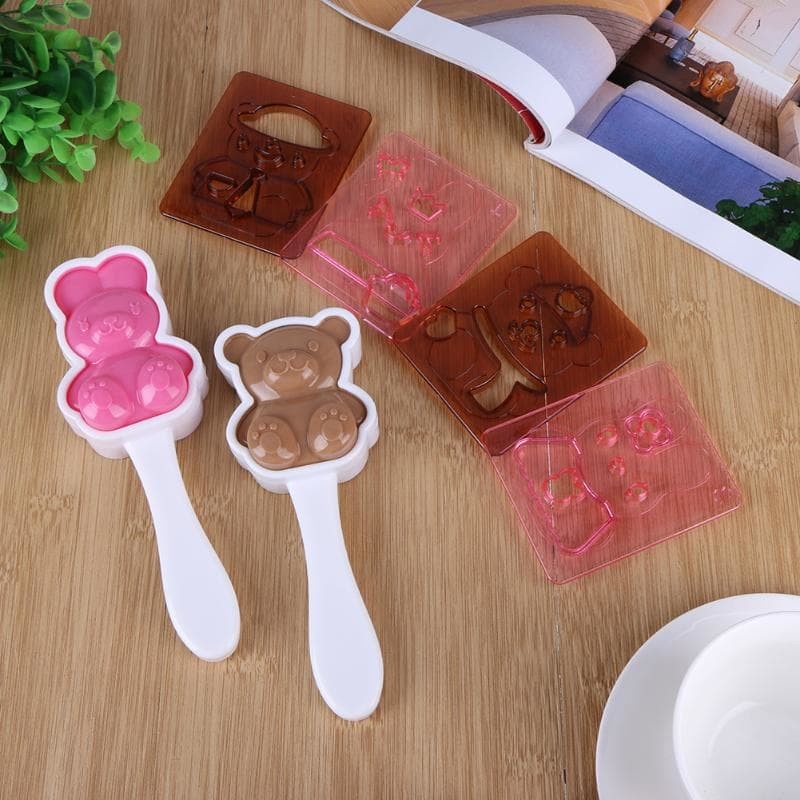 PROMO Cetakan Bento Bekal Sekolah Anak Nasi Onigiri Tumpeng Rice Mold Bowl Kepal Kuning Goreng Karak