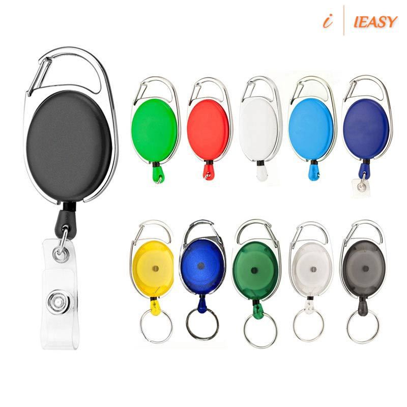 

YOYO ID CARD CARABINER/GANTUNGAN KUNCI/Retractable Keychain Flexible
