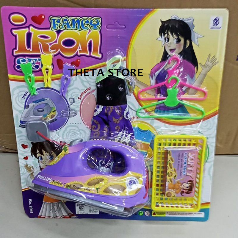 MAINAN SETRIKA ANAK PEREMPUAN ISN 2041 MAINAN ANAK ANAK SETRIKA MINI MAINAN SETRIKA SETRIKAAN ANAK