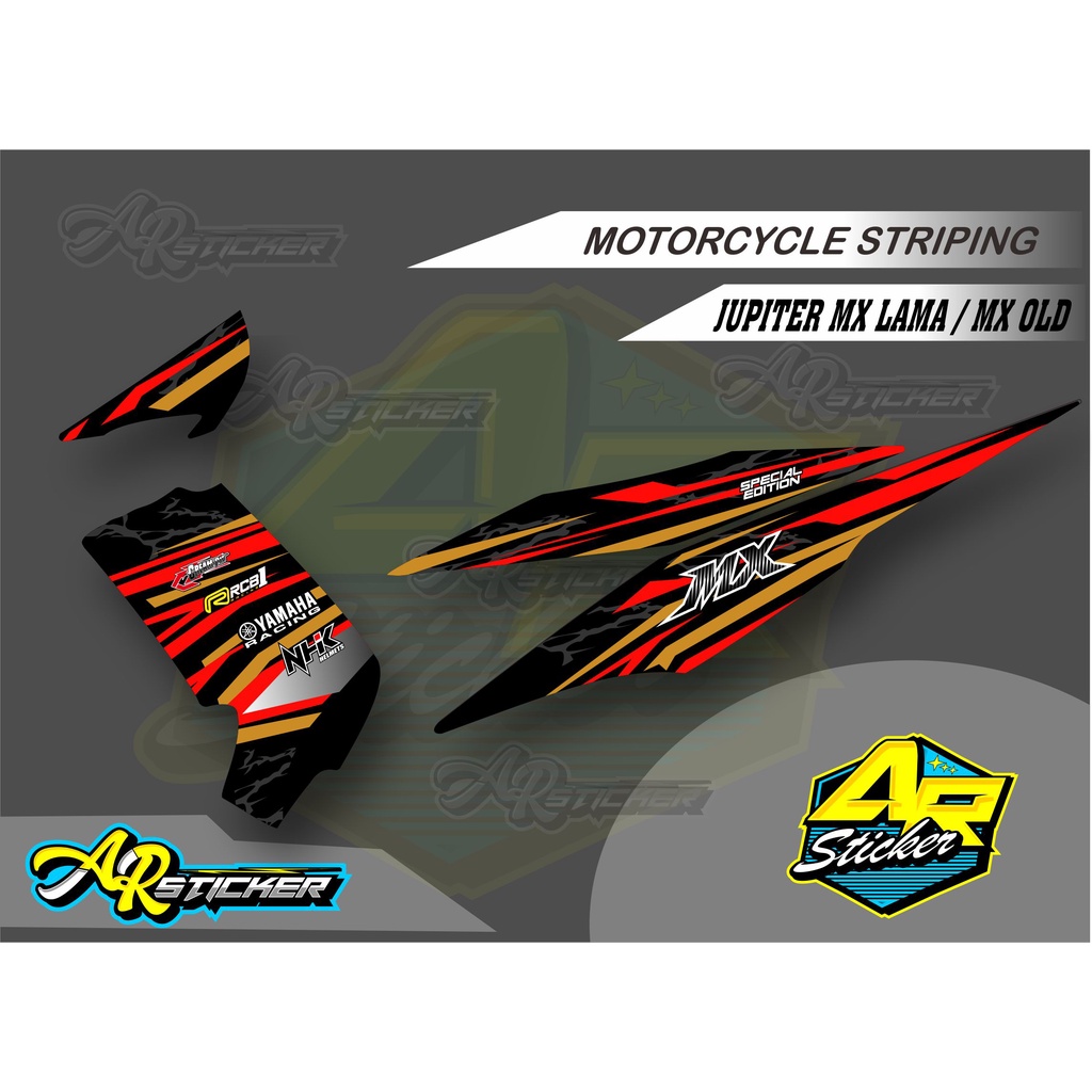 Striping Jupiter Mx Old / Striping Mx Lama / Sticker Jupiter Mx / Striping Mx Old / Stripping Stiker